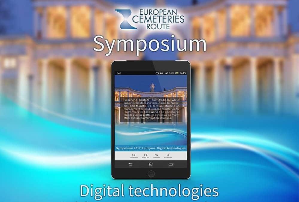 Symposium 2017, Ljubljana: Digital technologies