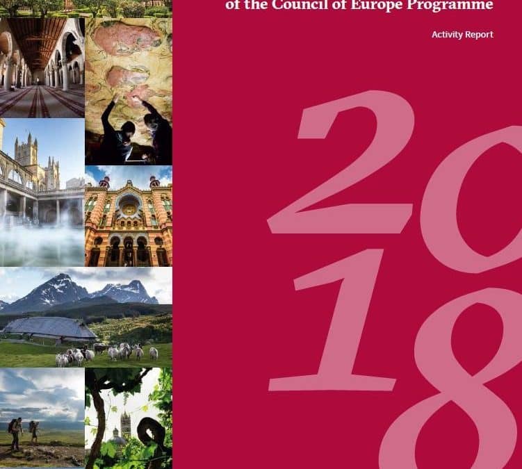Cultural routes activity report for 2018