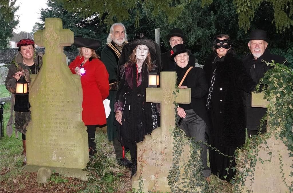 Halloween at the Newtown Road Cemetery